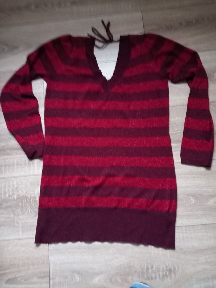 Pull fantaisie rouge brillant taille XL 5 Villiers (86)