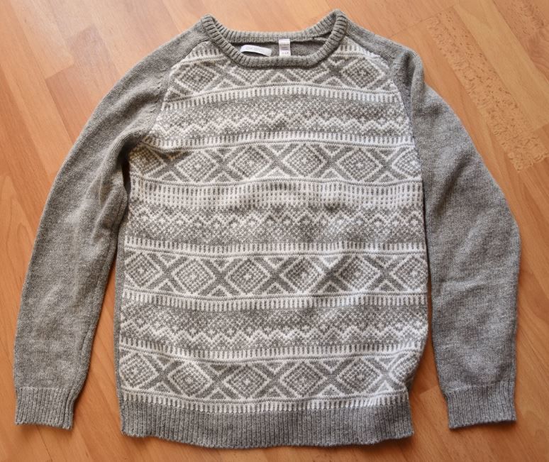 10 ans. Pull gris. Laine. Okaidi. NEUF. 6 euros 6 Gujan-Mestras (33)