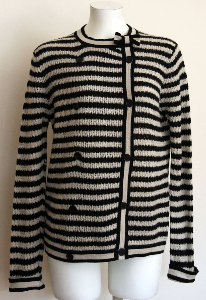 Pull marini�re noir SONIA RYKIEL T.X.L 90 Issy-les-Moulineaux (92)
