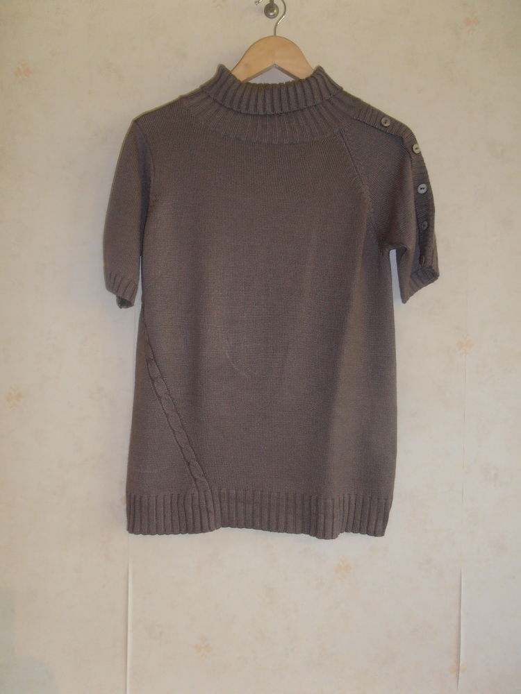 Pull marron torsade (82) 15 Tours (37)