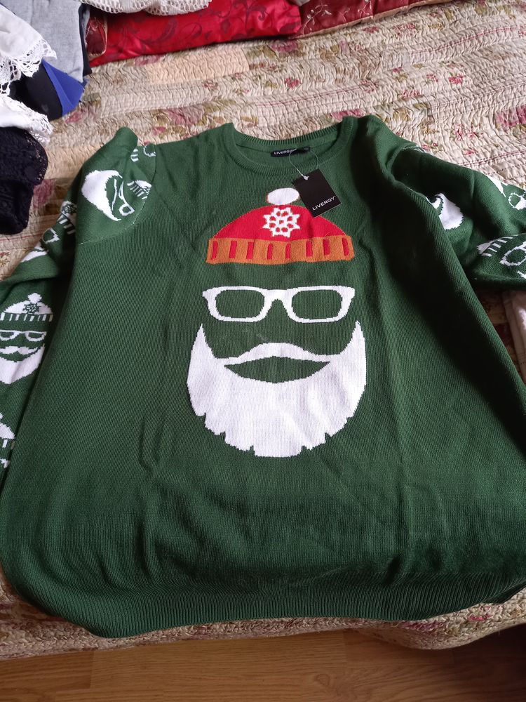 pull noel vert 10 La Machine (58)