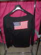 pull noir avec drapeau americain 2 Bannay (57)