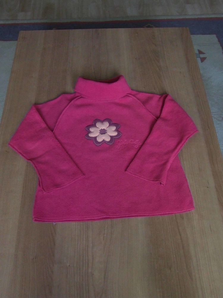 Pull polaire, col roul�, C&A, Rose, 7�ans (122�cm) TBE 5 Bagnolet (93)