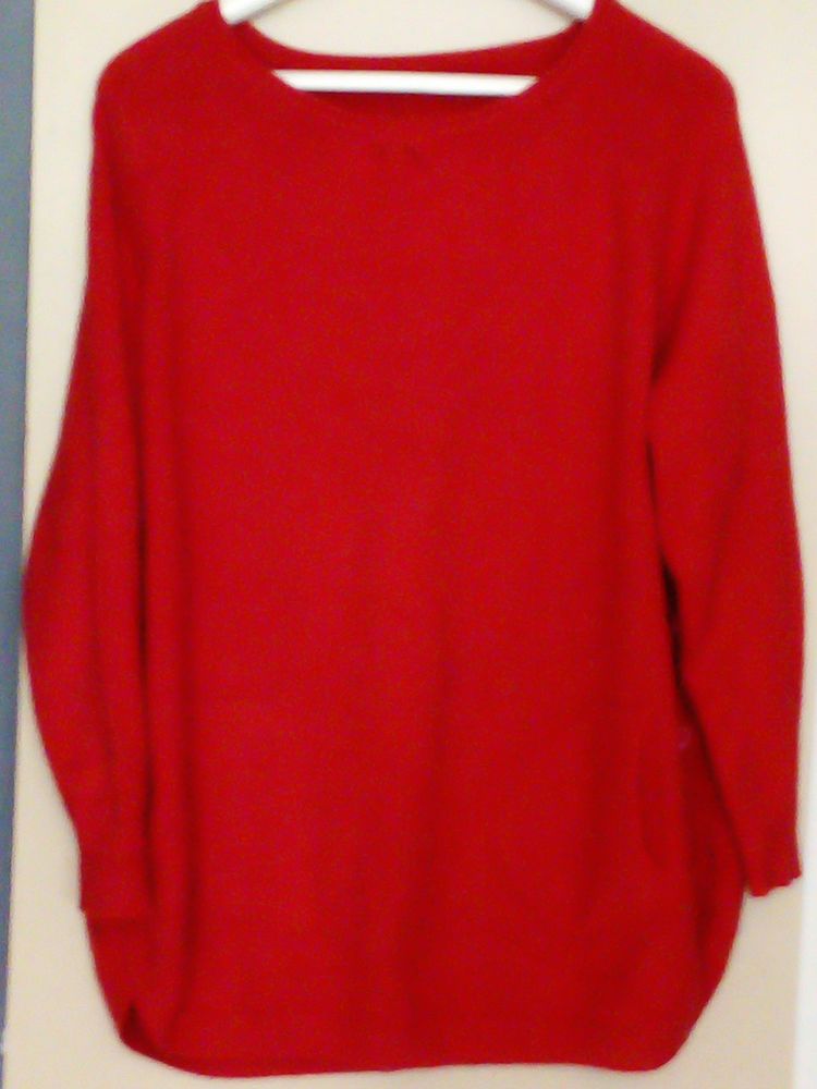 Pull rouge femme 5 Caen (14)
