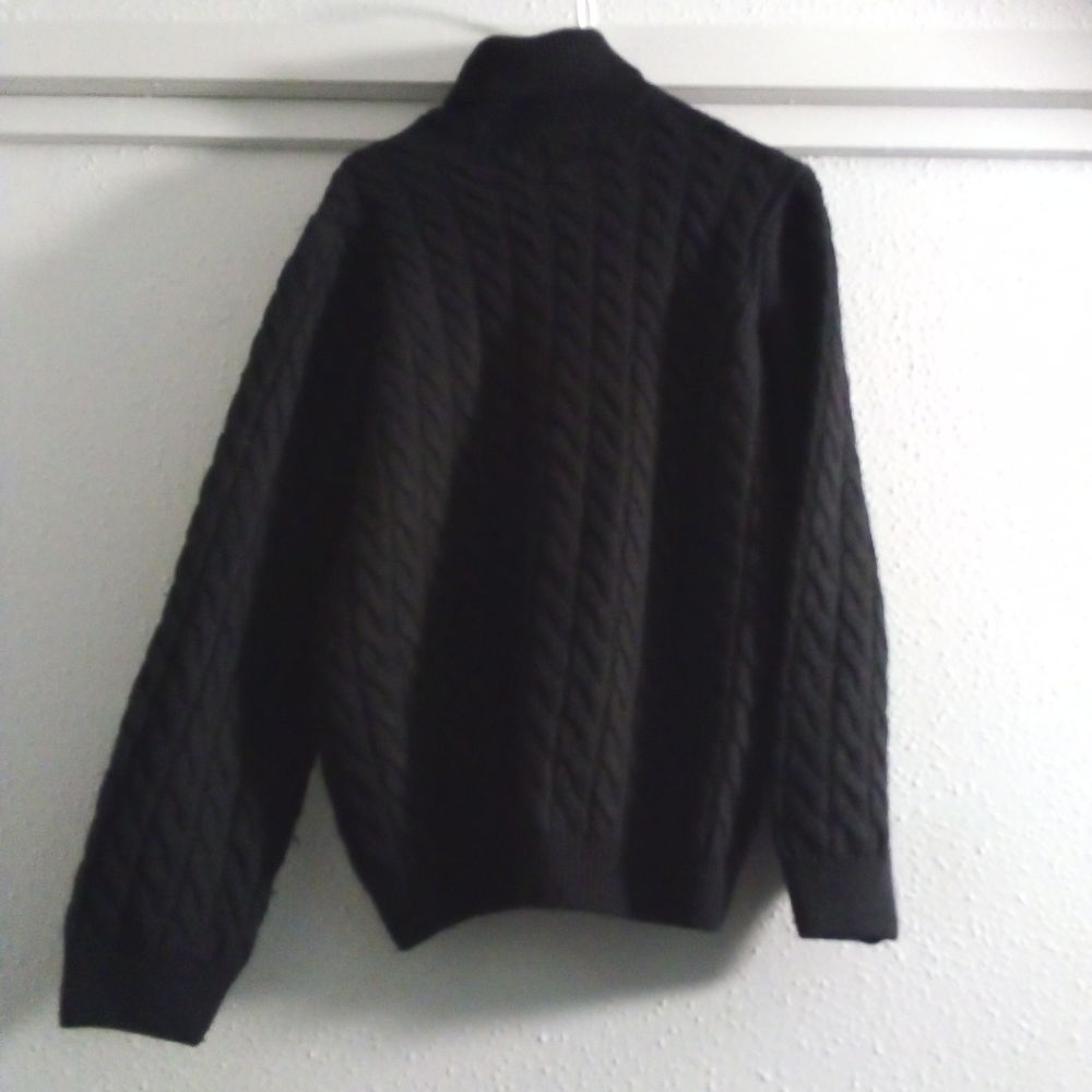 Pull col roul� d'hiver ZARA noir 15 Cormelles-le-Royal (14)
