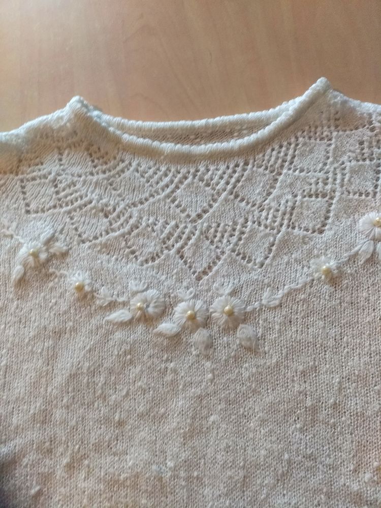 Pull sans manche Vintage. 6 Fresville (50)