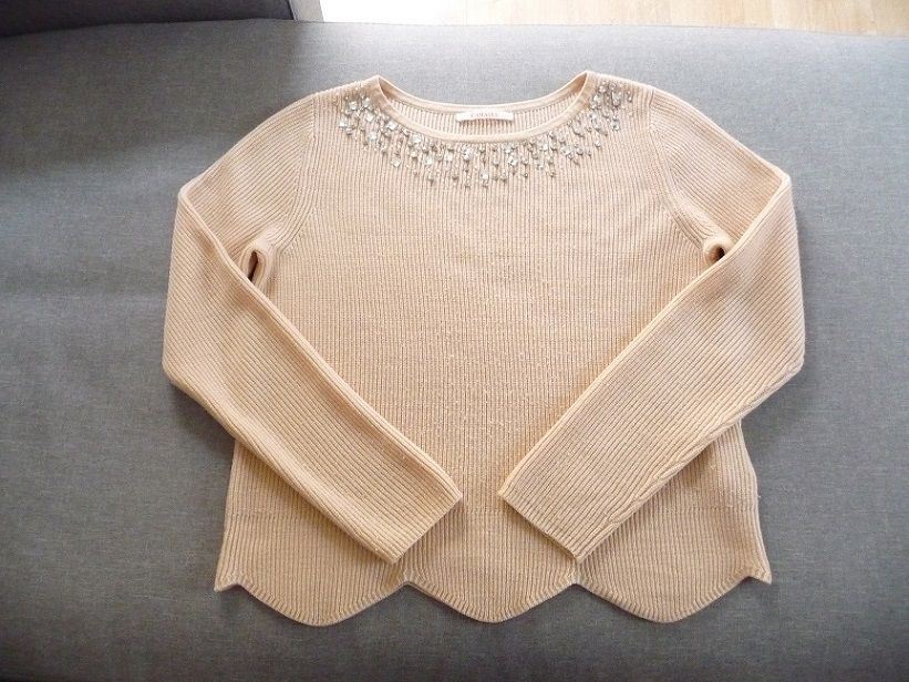 Pull saumon avec strass taille 36-38 20 Celles-sur-Belle (79)