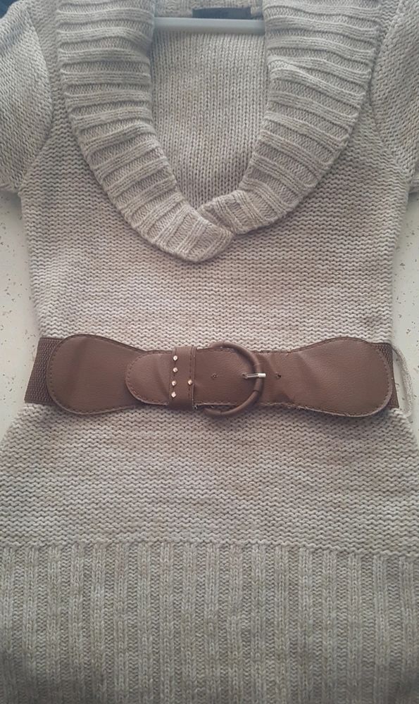 Pull tunique court beige Jennyfer 0 Goussainville (95)