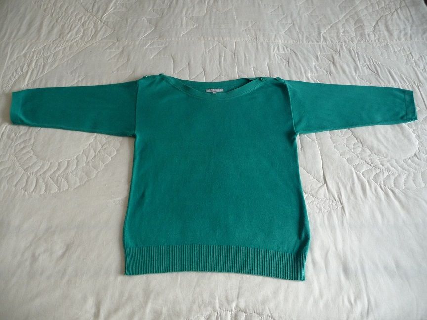 Pull vert encolure bateau ETAM Taille 38 12 Celles-sur-Belle (79)