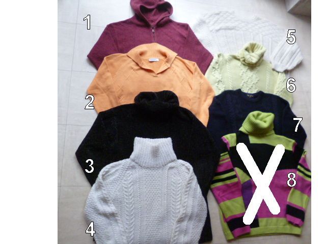 lot de pulls homme ou femme - 38 au 52 - zoe 2 Martigues (13)