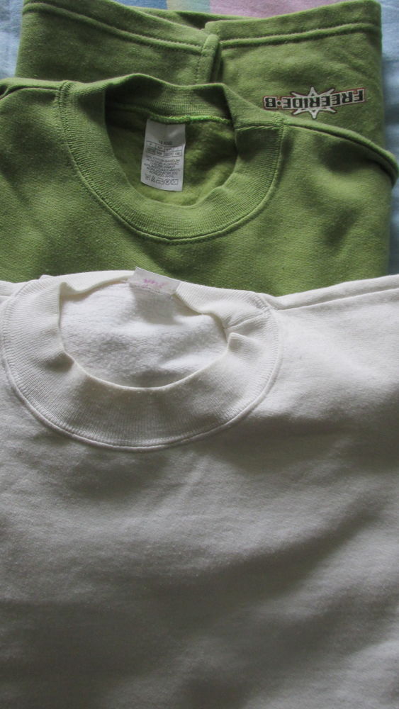 3 pulls molletonn�s col rond diverses couleurs 16 ANS 7 Saint-Genis-Laval (69)