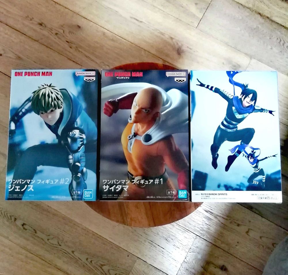 One Punch Man Lot de 3 Figurines Genos Saitama Sonic Le Foudroyant 69 Le Plessis-Bouchard (95)