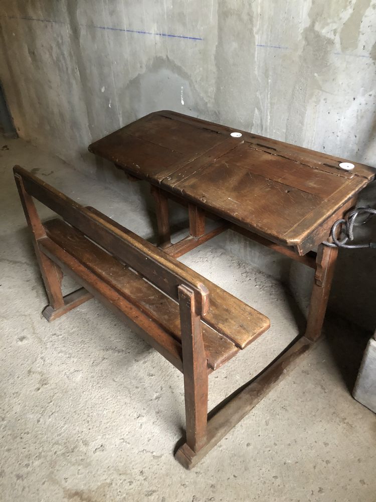 pupitre double ancien d?�colier 100 �tiolles (91)