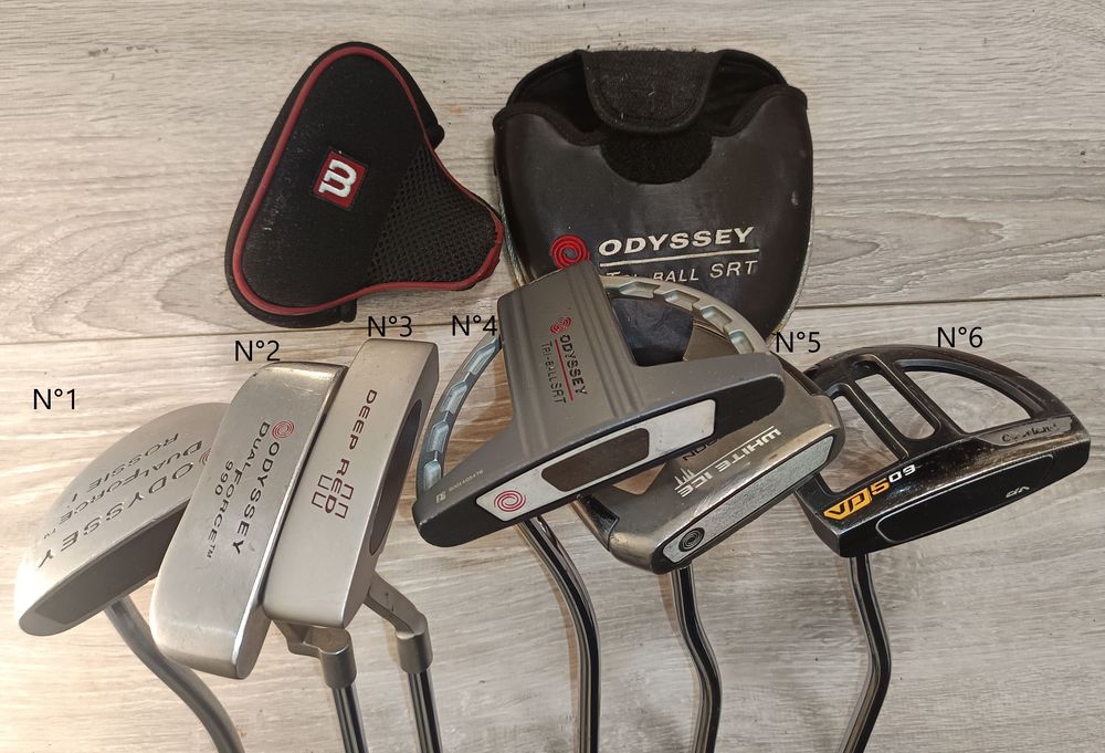 Putters de Golf Lames & Maillet Odyssey Cleveland & Wilson 40 Mantes-la-Jolie (78)