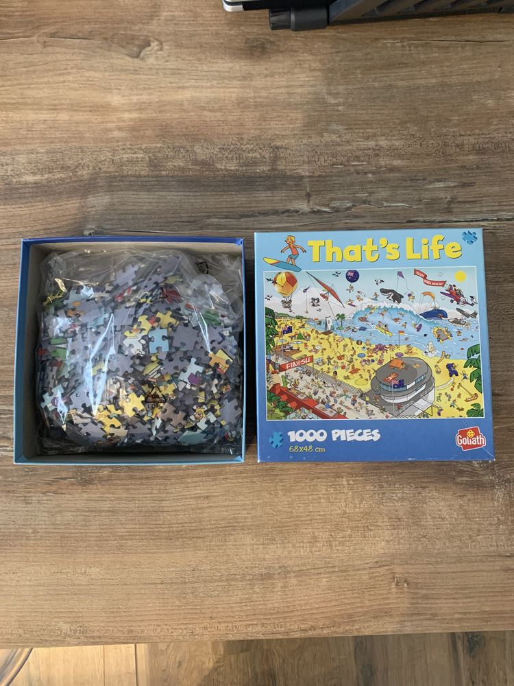 Puzzle 1000 pi�ces  Goliath     That's Life    6 Saleilles (66)