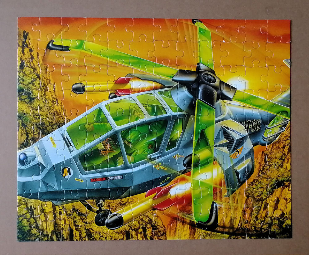 Puzzle Action Man complet - MB - Ann�es 90 - Hasbro 8 Argenteuil (95)