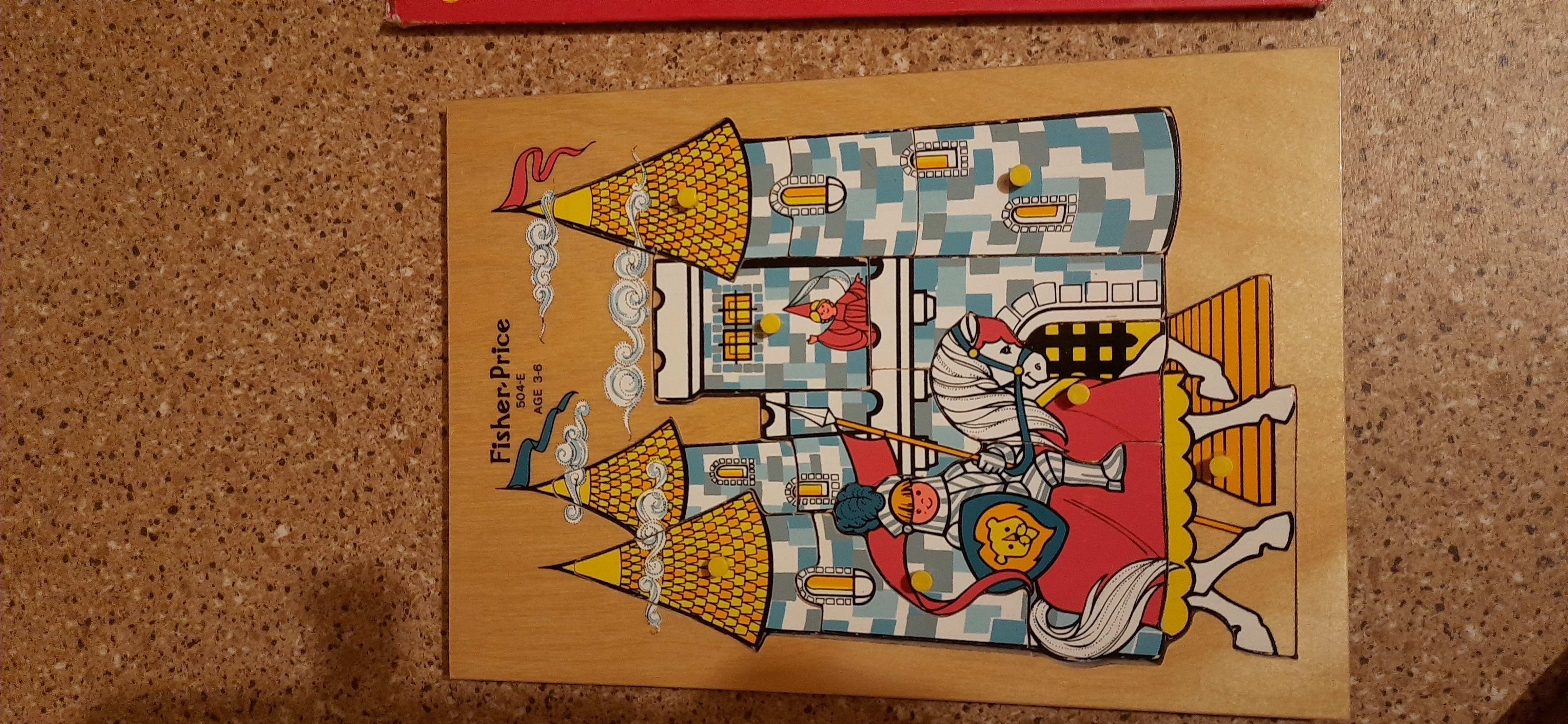 Puzzle en bois Fisher Price vintage 10 Oberschaeffolsheim (67)
