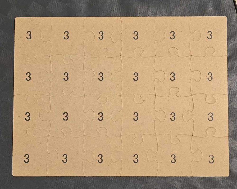 Puzzle en bois 4 Nantes (44)