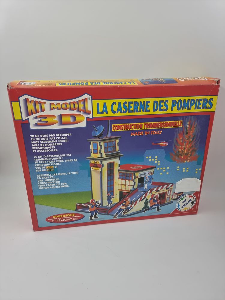 Puzzle 3D : La Caserne de Pompiers (Kit Model 3D) 5 Vulbens (74)