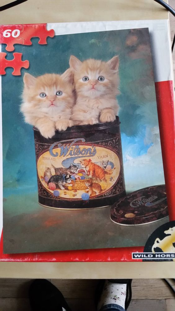 Puzzle  Chat  de 60 pi�ces 2 Nanteuil-l�s-Meaux (77)