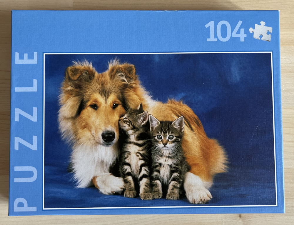 Puzzle chien et chats 104 pi�ces 5 Dracy-le-Fort (71)