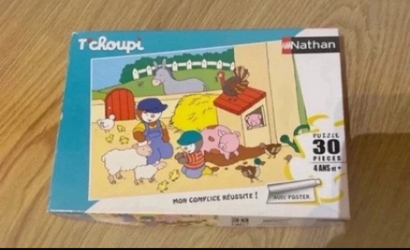 Puzzle T'choupi Nathan 30 pi�ces - Th�me Fermech 6 Pithiviers (45)