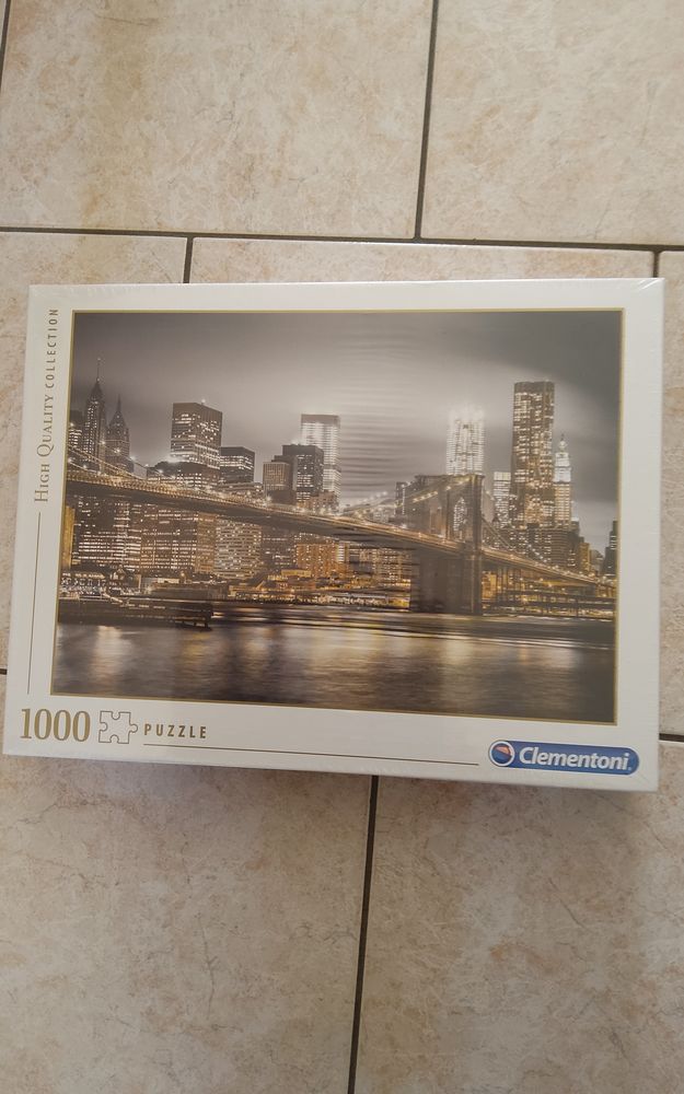 Puzzle Cl�mentoni Neuf sous blister - New-York 10 Juillan (65)