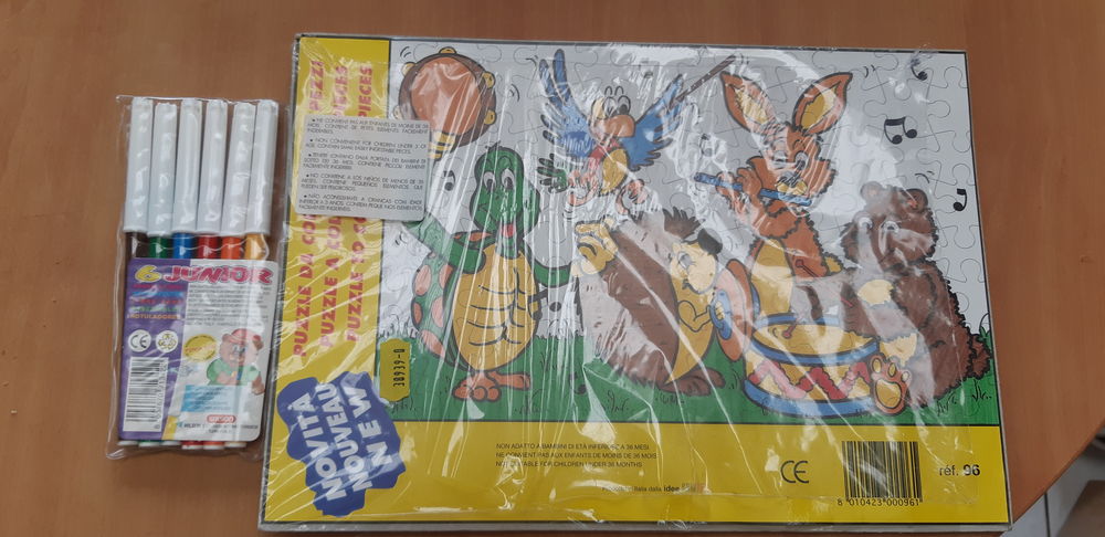 Puzzle � colorier 2 Croix (59)