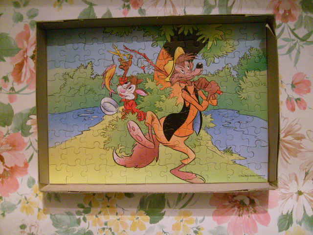 Puzzle  de Fr�re lapin et Fr�re Renard    99 pi�ces 10 Wolxheim (67)