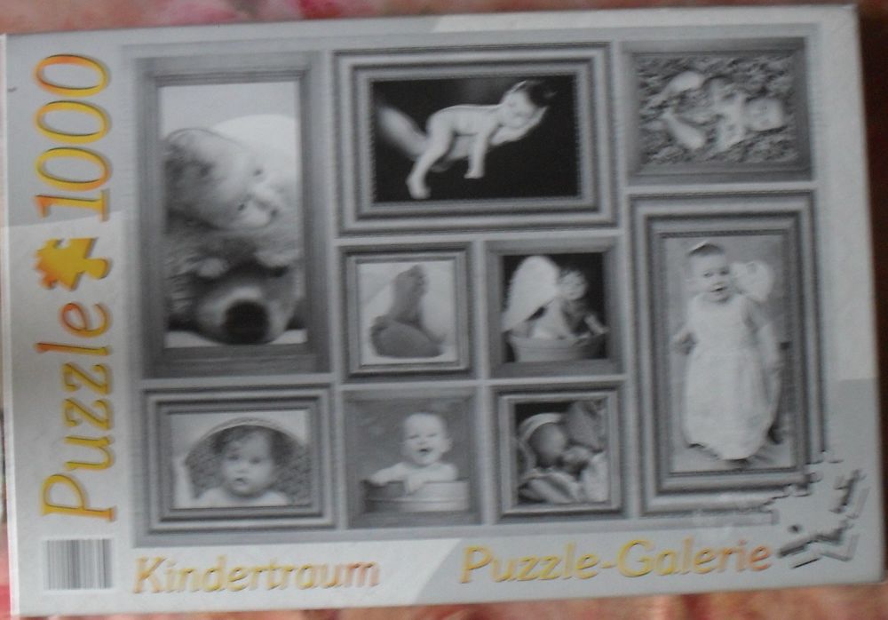 PUZZLE NEUF 1000 pi�ces une Galerie de jeunes enfants 12 Montreuil (93)
