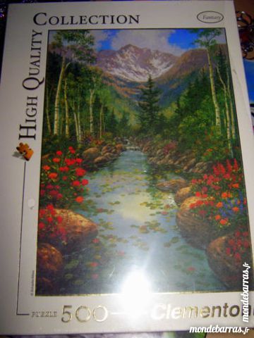 PUZZLE NEUF EMBALLE SOUS FILM - 500 PIECES - CLEME 12 Miribel (01)
