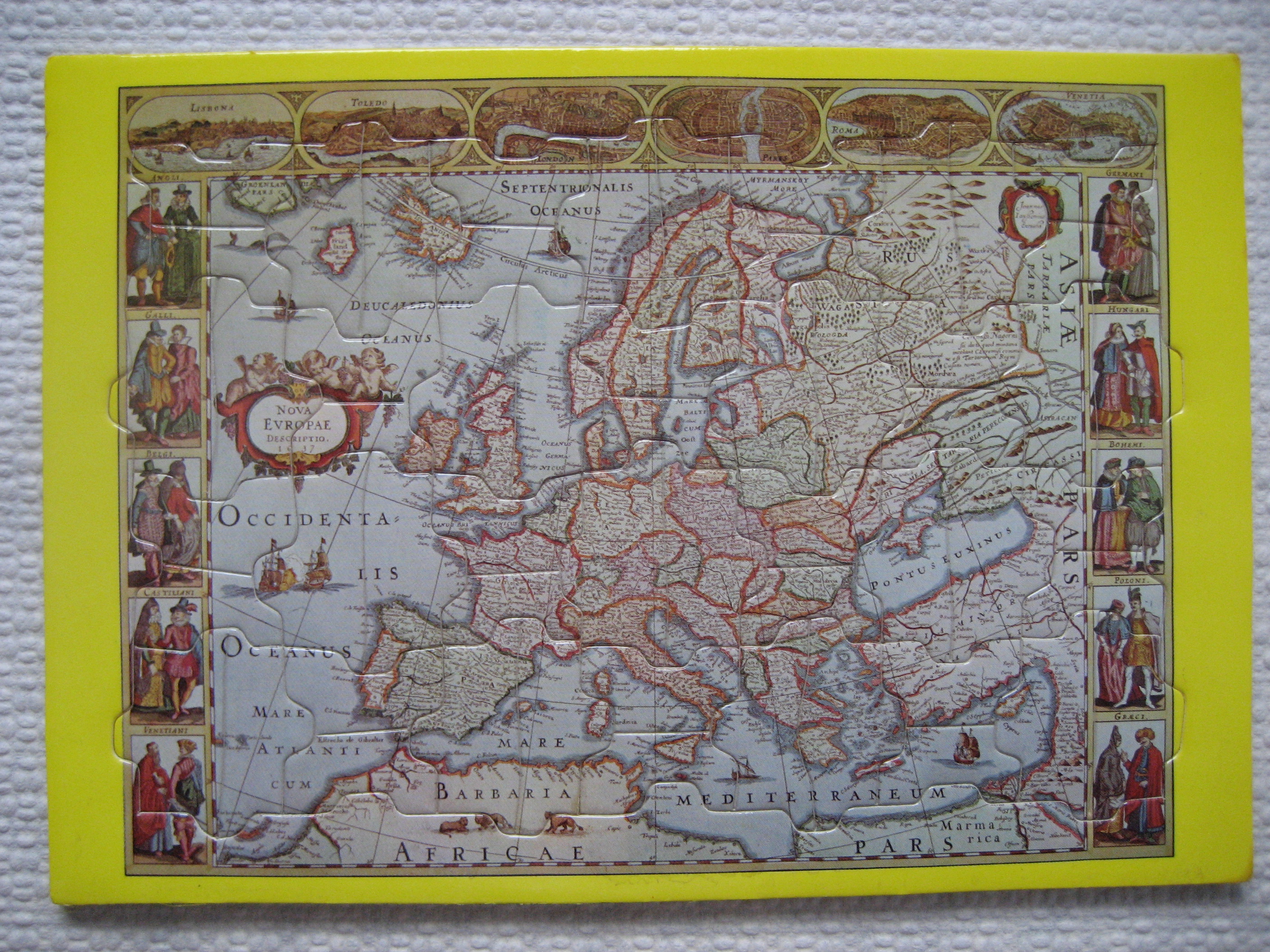 Puzzle 56p   Nova Evropae   - neuf, vintage 3 Reims (51)