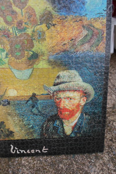 puzzle sur panneau representant peintures de VANG GOGH 90 Am�lie-les-Bains-Palalda (66)