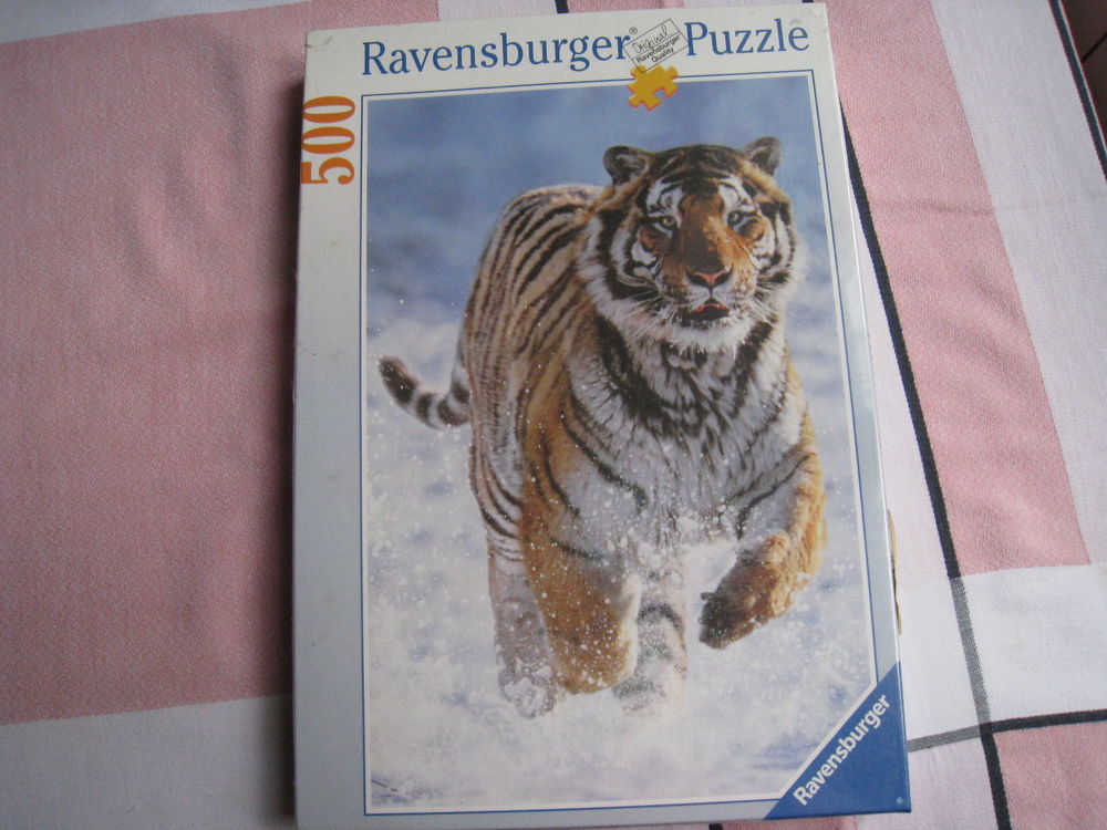Puzzle de 500 pi�ces Ravinsburger, tigre dans la neige 11 Saint-Ismier (38)