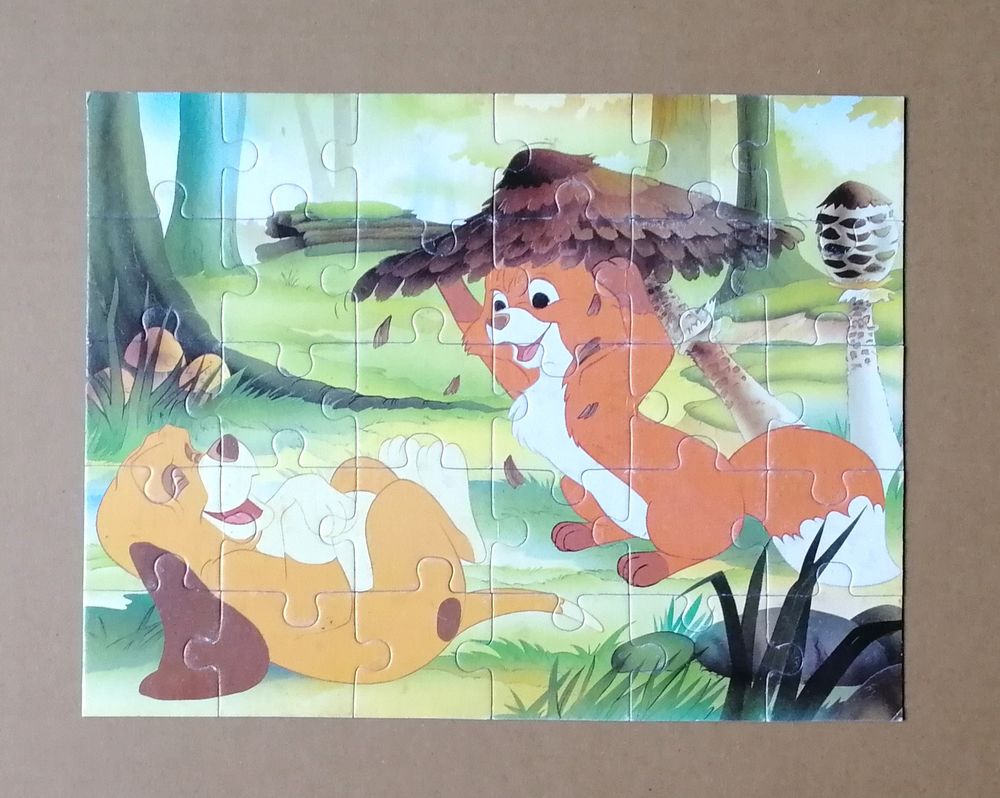 Puzzle Rox et Rouky complet + Poster - Nathan - Ann�es 90 7 Argenteuil (95)