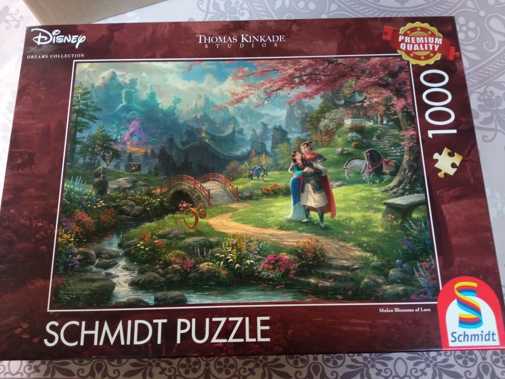 Puzzle Schmidt  Thomas Kinkade Disney:Mulan. 20 Delincourt (60)