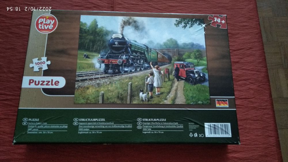 Puzzle train � vapeur 7 Paris 13 (75)