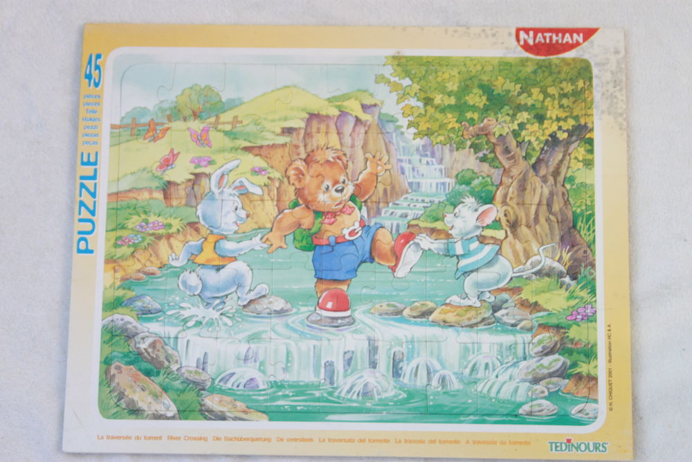 Puzzle Travers�e du torrent 1 Montigny-Lencoup (77)