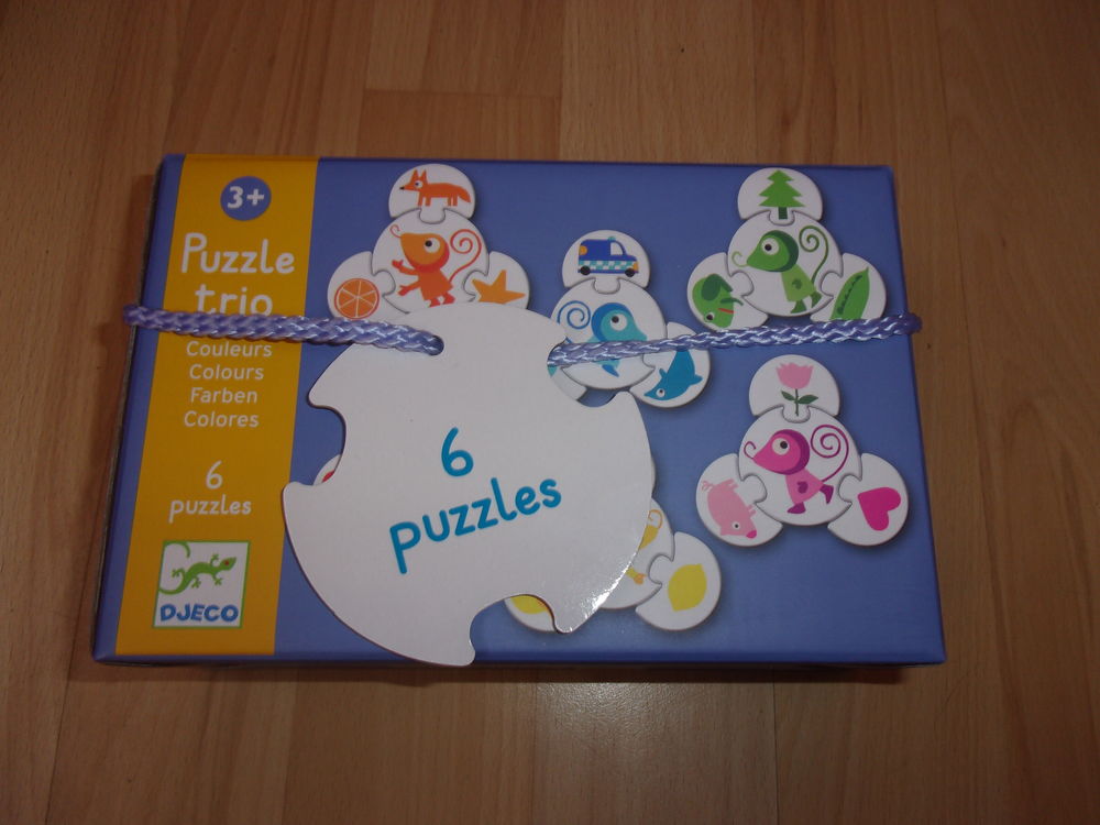 Puzzle Trio 6 puzzles de Djeco (Neuf) 7 Ardoix (07)
