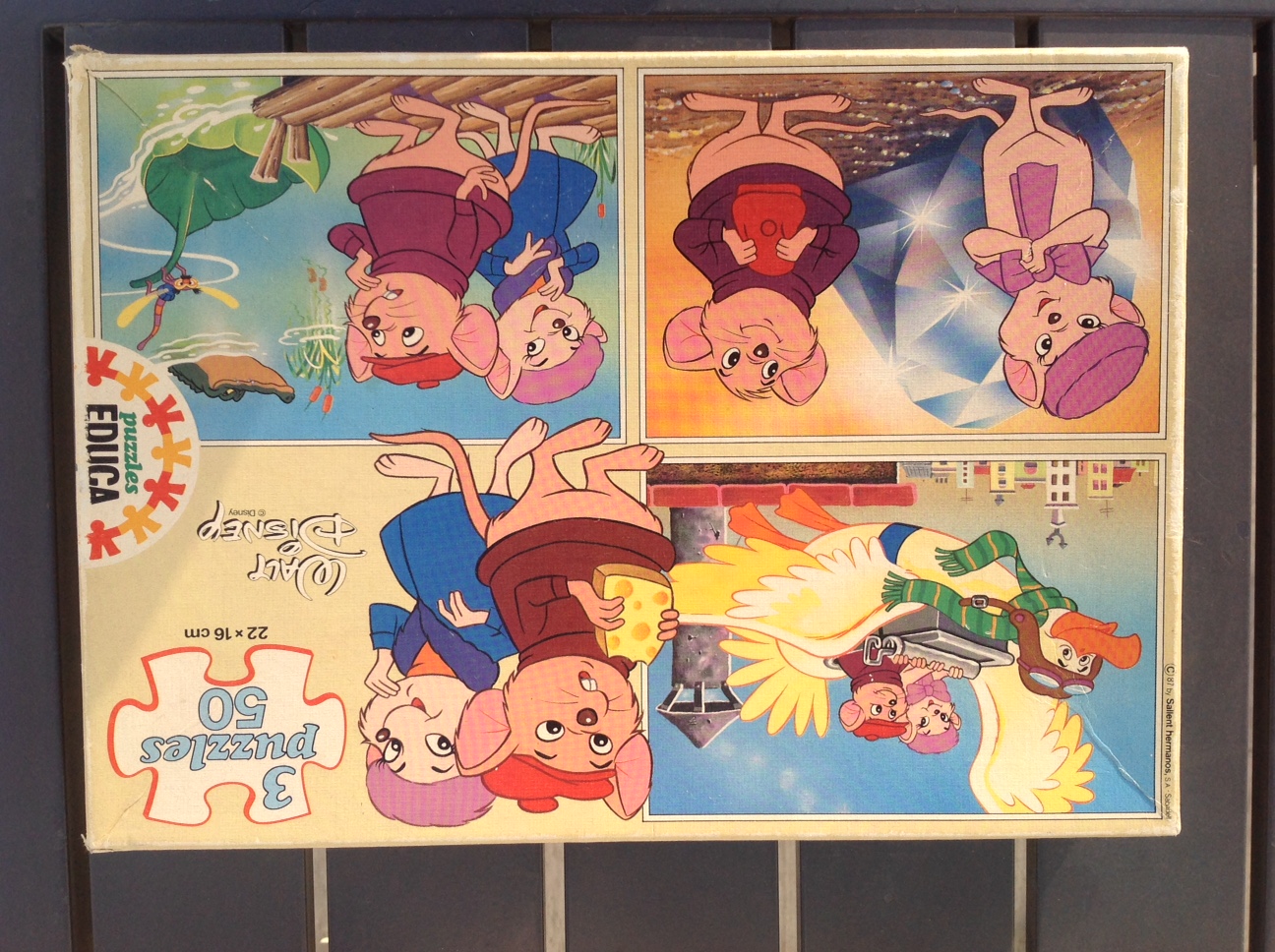 Puzzle triple 3x50 p, Educa - Disney Bernard et Bianca 14 La Bernerie-en-Retz (44)