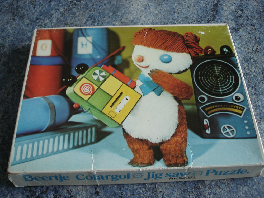 puzzle vintage de Colargol de 1972 de marque Beertje 25 Verdun (55)