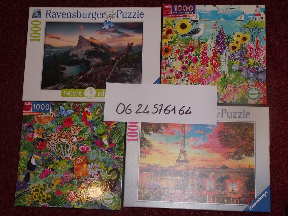 puzzles 1000-1500-2000 pi�ces 5 Yvetot (76)
