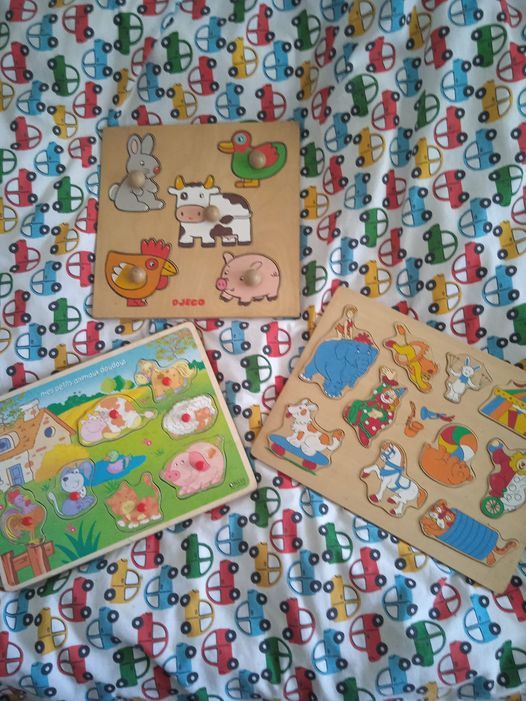lot de 3 puzzles en bois 10 Fontaine-le-Bourg (76)
