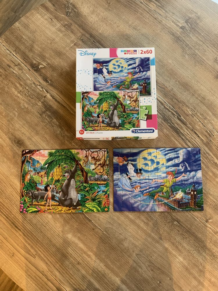 Lot de 2 Puzzles Clementoni  \'\' Peter Pan  \'\' 6 Saleilles (66)