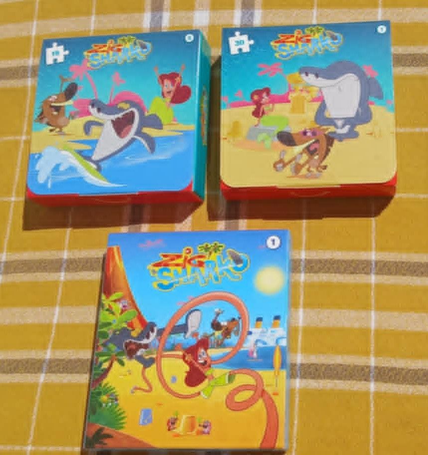 Lot de 3 Puzzles   Zig et Sharko   : Mc Donald's - Neuf 3 La Fert�-Alais (91)