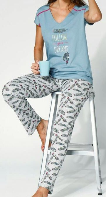 Pyjama femme imprim� original T 40 -  pas port� 10 Domart-en-Ponthieu (80)