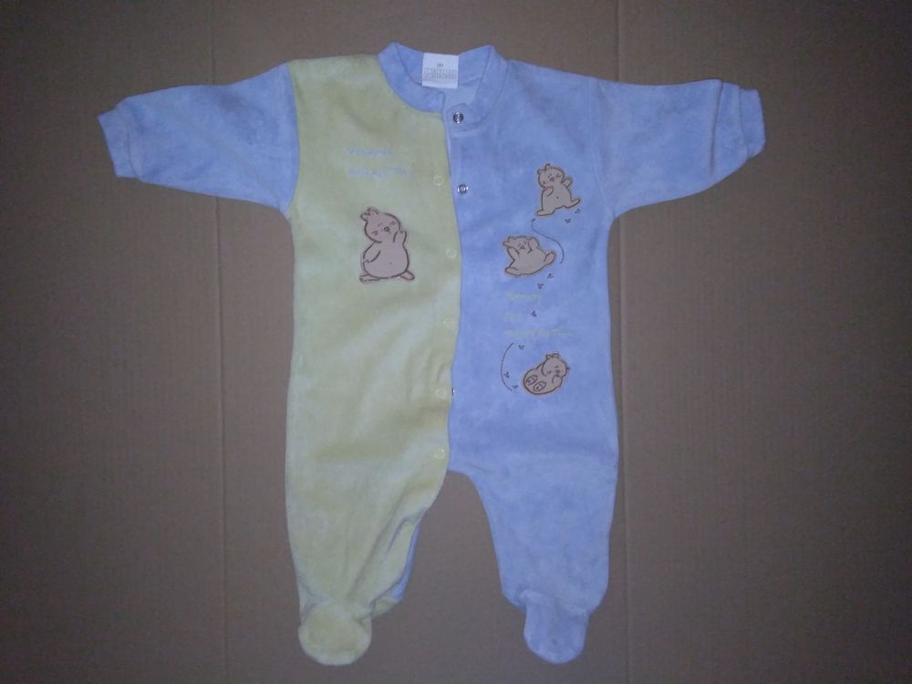 Pyjama maman marmotte bleu/jaune 3 mois 3 Semoy (45)