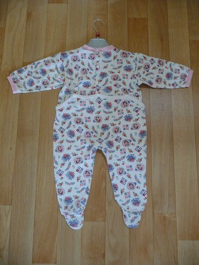 Pyjama motifs style patchwork bleus & roses 18 mois 6 Celles-sur-Belle (79)