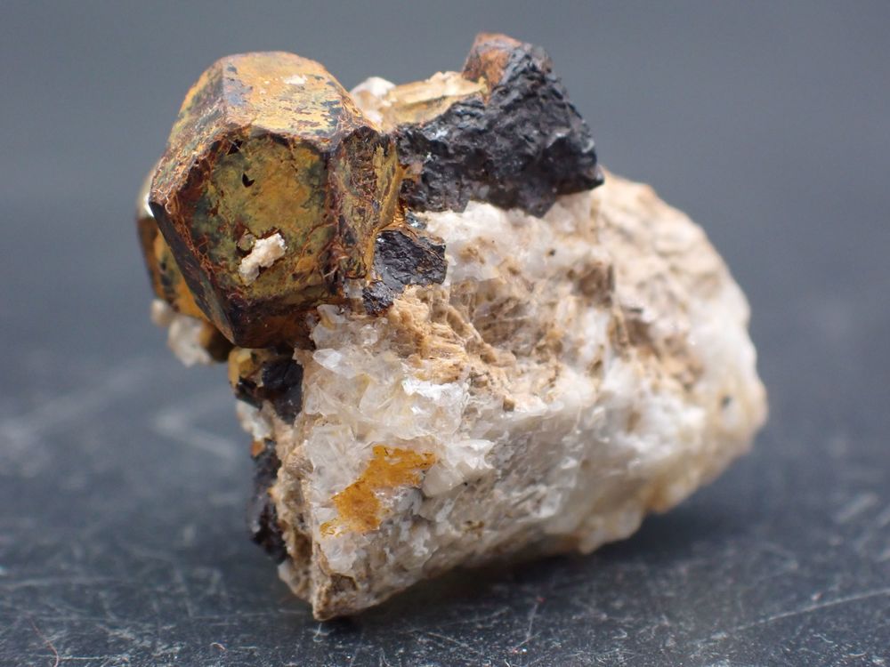 Pyrite & Dolomite & Calcite Lamalou-Les-Bains H�rault France 24 Moyenmoutier (88)