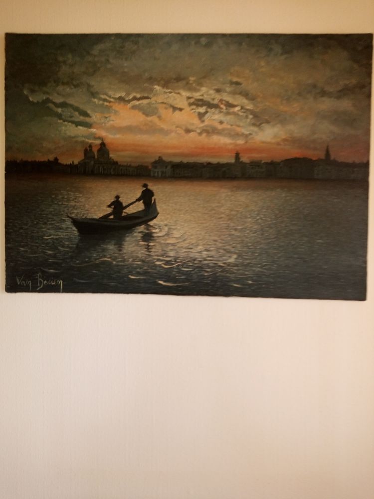 lot de 8 quadres peinture a huile 500 Annot (04)